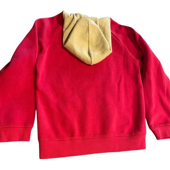 San Francisco 49ers Hoodie Sweatshirt Youth Medium Red NFL Team Apparel - Picture 6 of 12